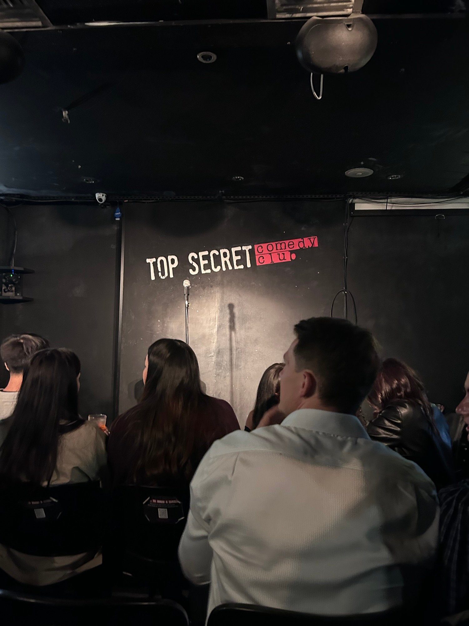 Top Secret Comedy Club stand-up show in London