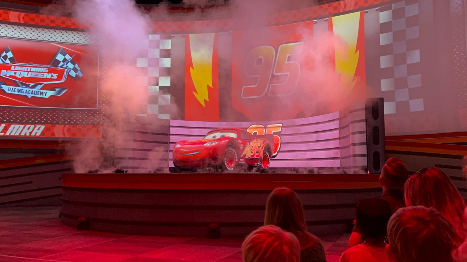 Lightning McQueen show at Hollywood Studios