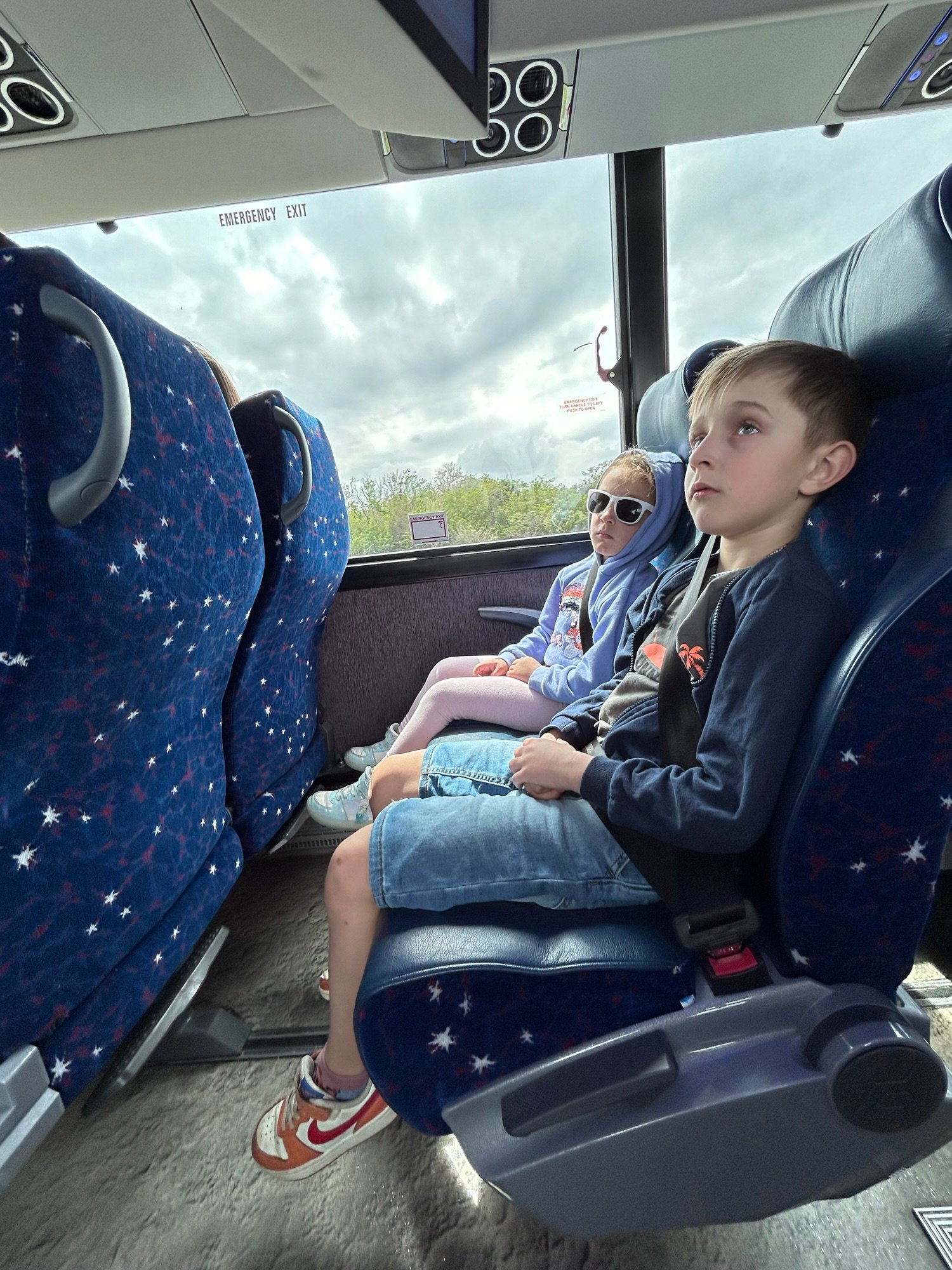 Kennedy Space Center bus tour with kids