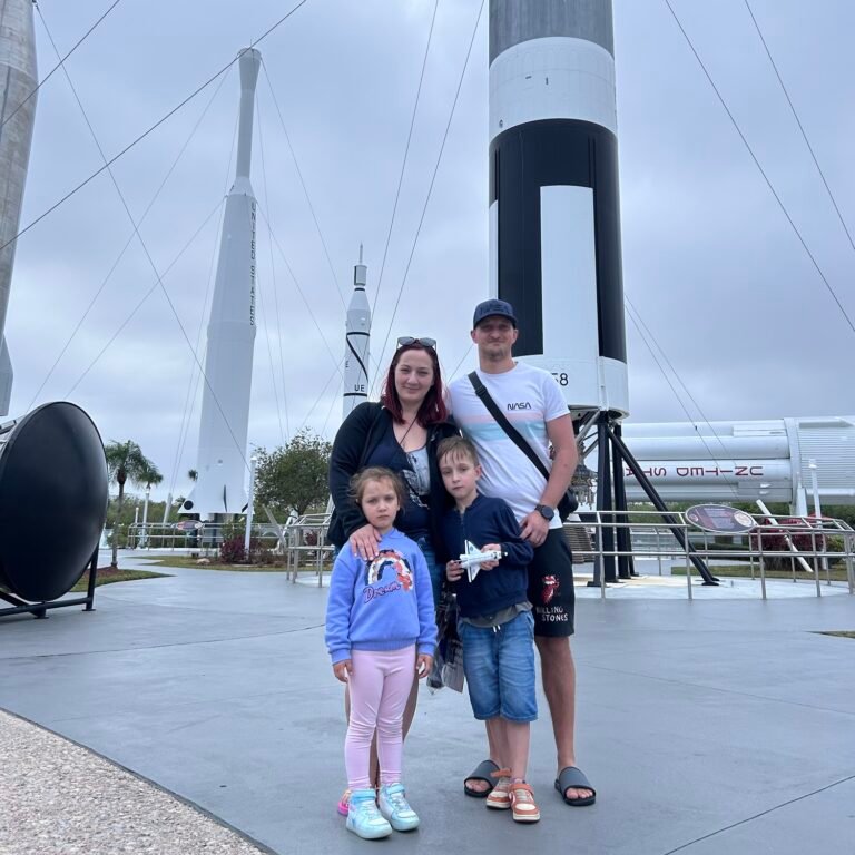 Kennedy Space Center with kids